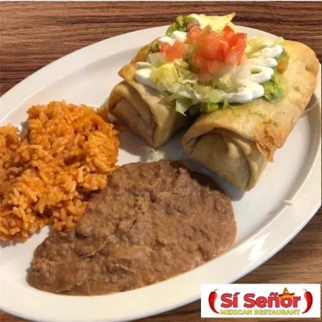 Chimichangas.