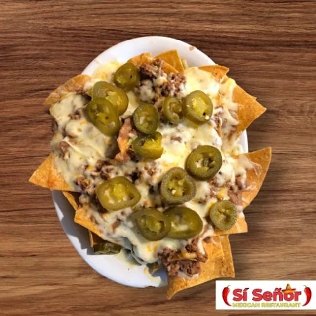 Beef Nachos.
