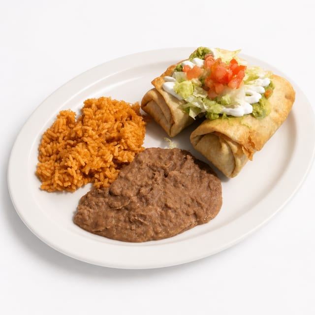 Chimichangas.