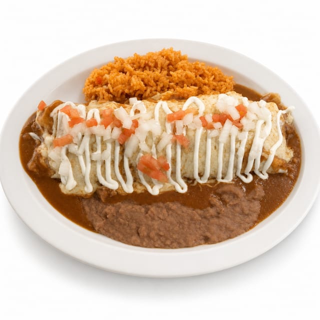 Burrito Deluxe.