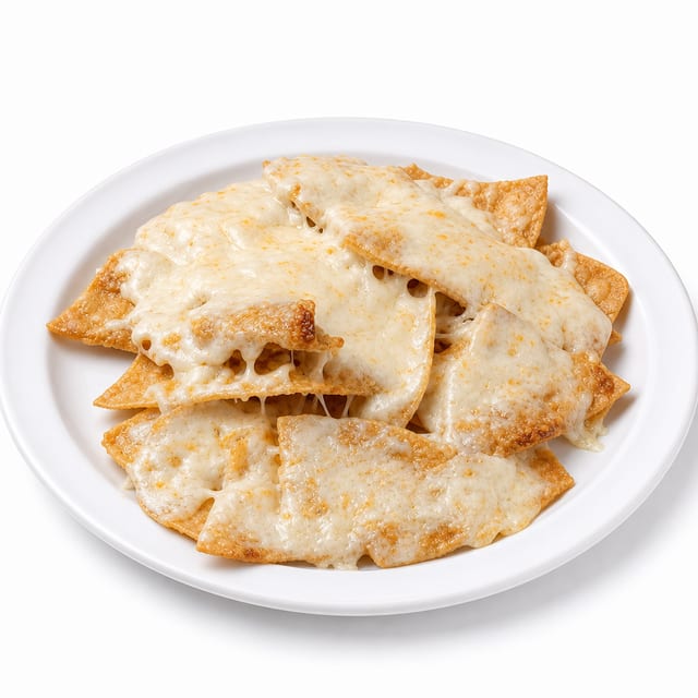 Cheese Only Nachos.