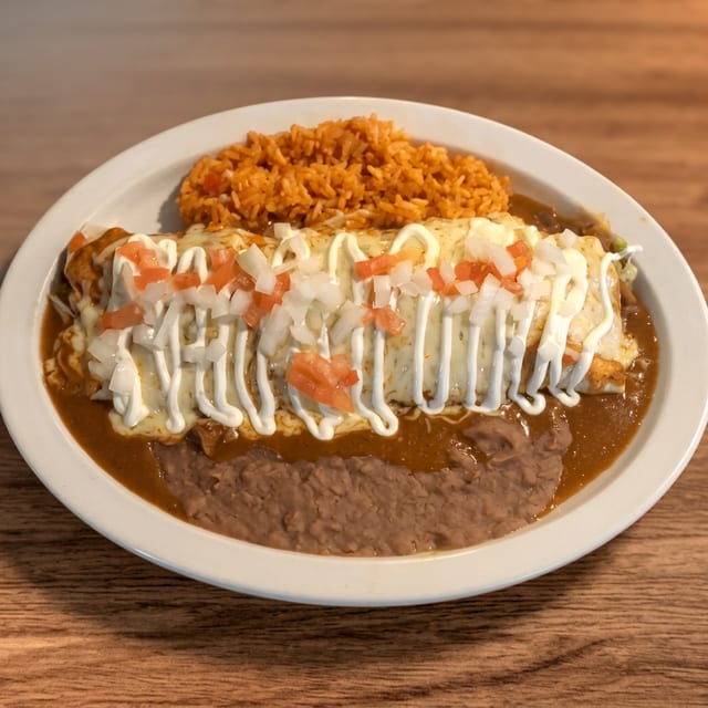 Burrito Deluxe.