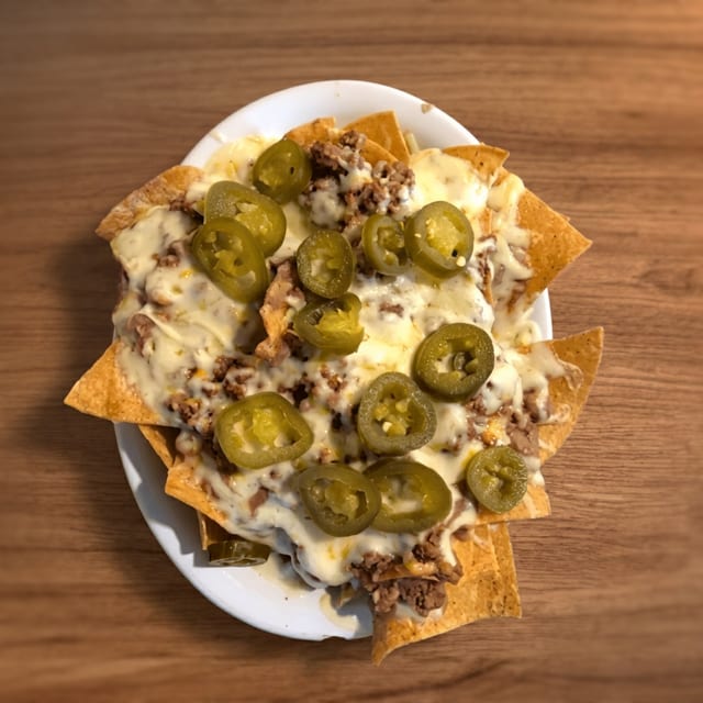 Beef Nachos.